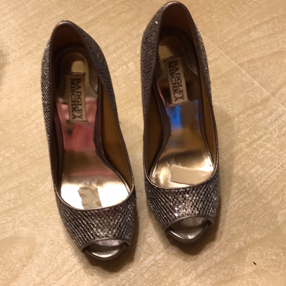 Badgley Mischa open toe high heel shoes